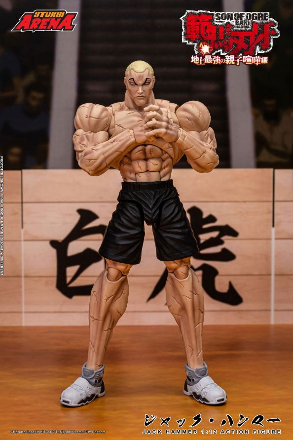 [Pre-Order] Storm Arena: Baki - Jack Hammer 1/12 Action Figure